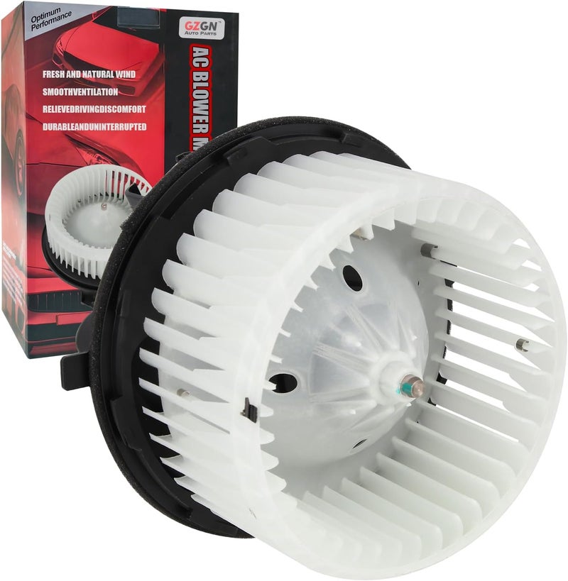 GZGN AC Heater Blower Motor 22741027 Compatible with 2007 2008 2009 2010 2011 2012 2013 2014 Chevy Tahoe Silverado Avalanche Suburban GMC Yukon Sierra Escalade Replace# 700164,1581683 - Image 1